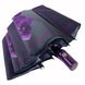 Жіноча парасоля-напівавтомат з принтом орхідей від Flagman, фіолетовий, 509-5 509-5 фото 5 | ANANASKO