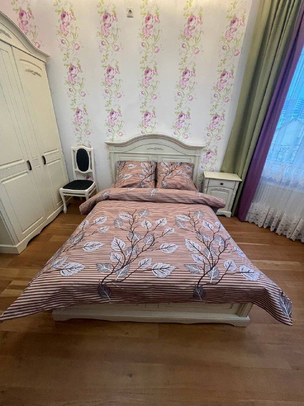Комплект постельного белья двуспальный Бязь Голд Ananasko 1746 140 ниток/см² 1746(2,0) фото | ANANASKO
