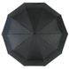 Автоматический зонт Три слона на 10 спиц, черный цвет, 333-1 333-1 фото 2 | ANANASKO
