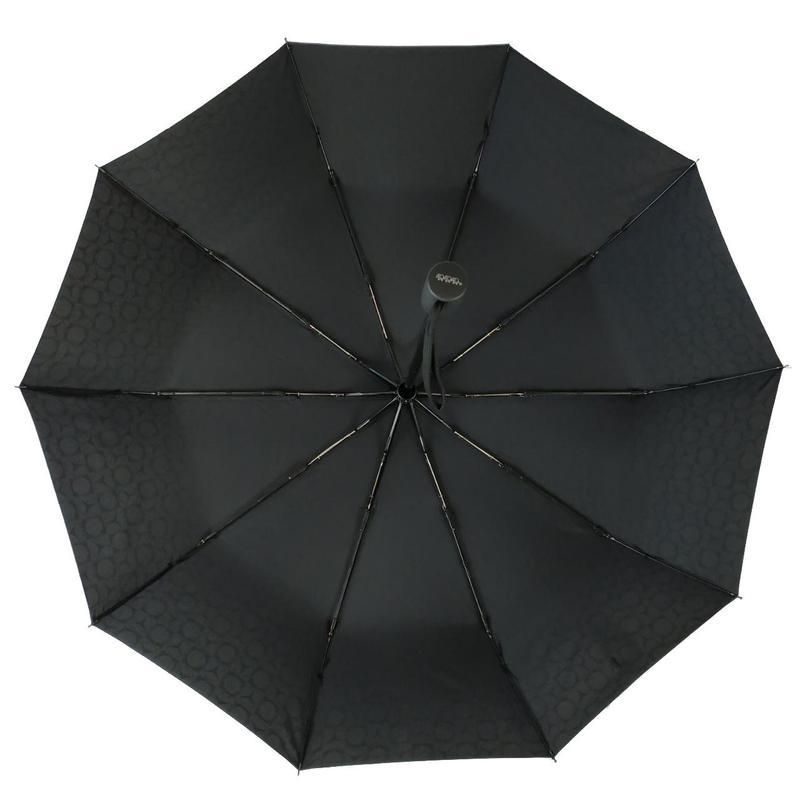 Автоматический зонт Три слона на 10 спиц, черный цвет, 333-1  333-1 фото | ANANASKO