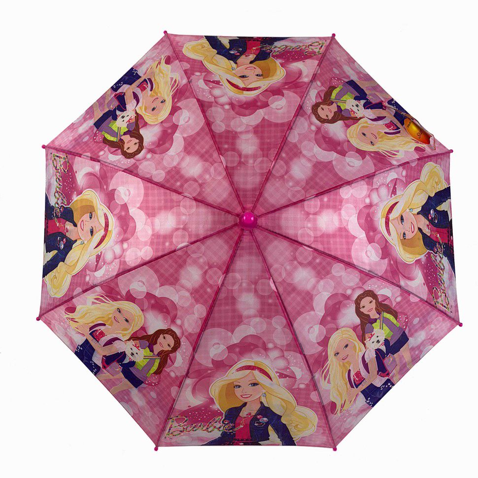Дитяча парасоля тростина з лялькою Барбі/Barbie від Star Rain, 0107-1  0107-1 фото | ANANASKO