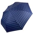 Зонтик полуавтомат на 8 спиц синий в клеточку Toprain Ig02023-1