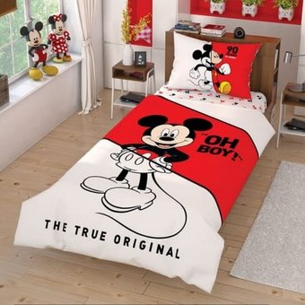 Детское постельное белье полуторное Ранфорс Disney Mickey TAC T31243  T31243 фото | ANANASKO