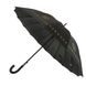 Жіноча парасоля-тростина з логотипами брендів, напівавтомат, чорний, 1001-6 1001-6 фото 1 | ANANASKO