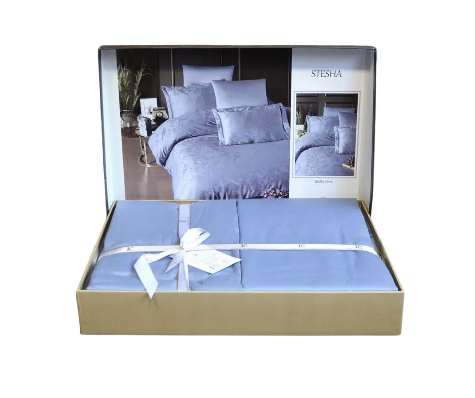 Комплект постельного белья двуспальный евро Сатин-жаккард Stesha Dusty First Choice SG2 180 ниток/м² SG2(e) фото | ANANASKO