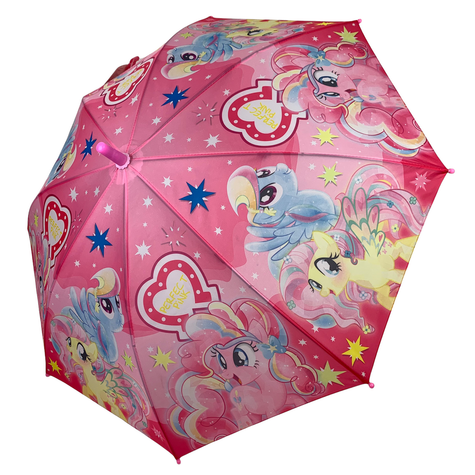 Детский зонт-трость, полуавтомат от Paolo Rossi, розовый, 031-7  031-7 фото | ANANASKO