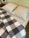 Комплект постельного белья полуторный Ранфорс Ananasko 89121 89121(1,5) фото 3 | ANANASKO