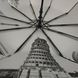 Жіноча парасоля напівавтомат Bellissimo з візерунком зсередини і тефлоновою пропиткою, бежевий, 18315-7 18315-7 фото 4 | ANANASKO