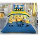 Детское постельное белье полуторное Ранфорс Disney Minions Perfect TAC T40283 T40283 фото 1 | ANANASKO