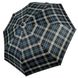 Зонтик полуавтомат на 8 спиц черный в клеточку Susino 02076-9  02076 фото | ANANASKO