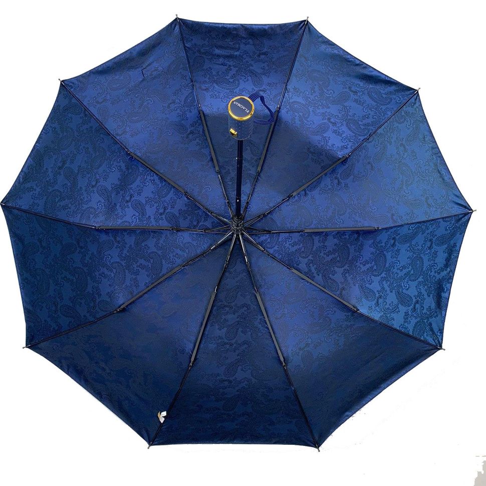 Жіноча парасоля-напівавтомат з жакардовим куполом "хамелеон" від Flagman, синій, 513-1  513-1 фото | ANANASKO