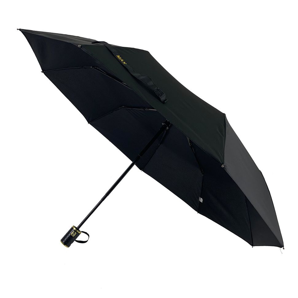 Мужской автоматический зонт с системой "антиветер" от Max, черный, 715-1  715-1 фото | ANANASKO