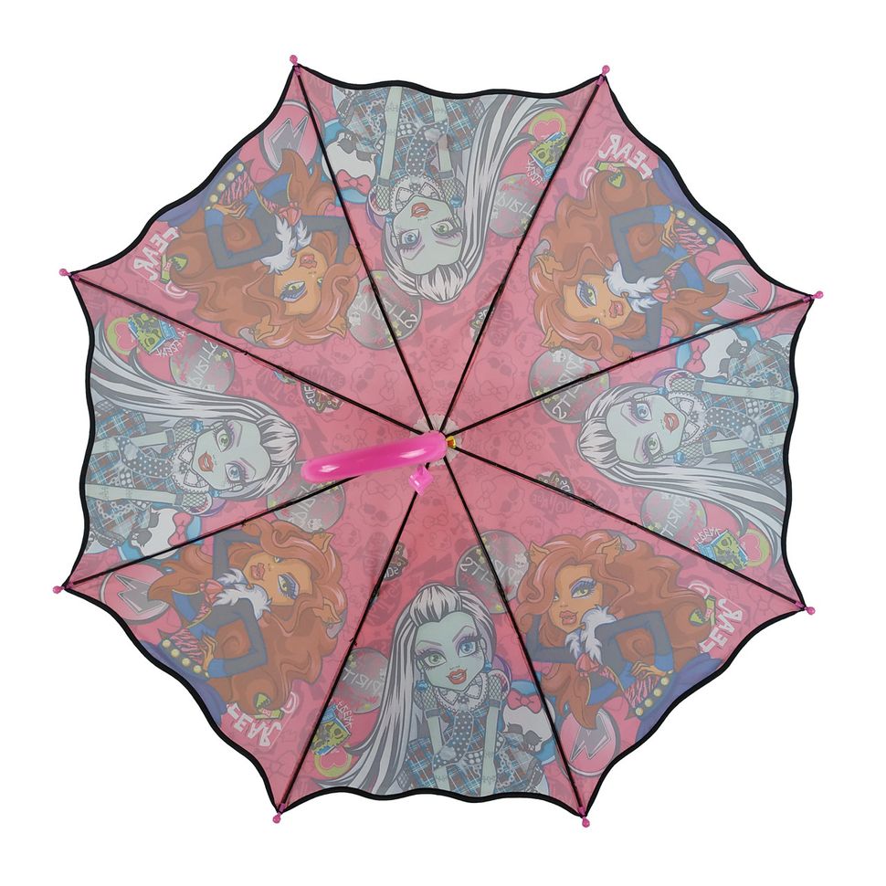 Дитяча парасоля-тростина з принцесами від Max для дівчаток, рожевий колір, 007-5  007-5 фото | ANANASKO