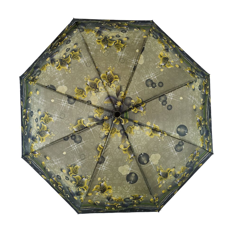 Женский полуавтоматический зонтик Lima на 8 спиц с цветочным принтом, 310-10  310-10 фото | ANANASKO