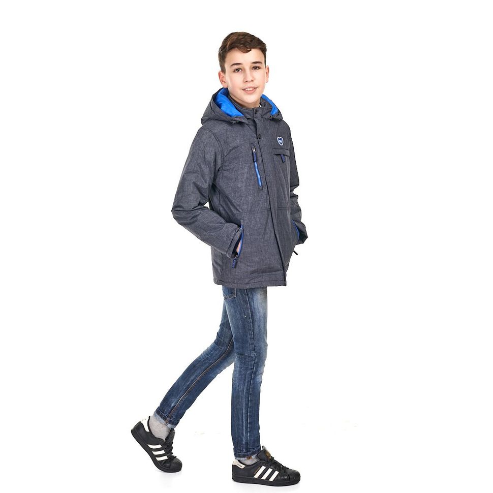 Демісезонна куртка на хлопчика 38  6-632 фото | ANANASKO