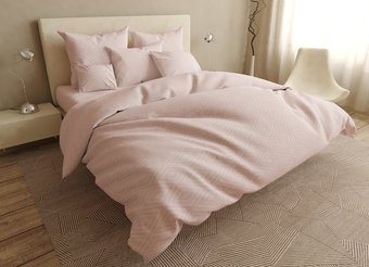 Комплект постельного белья двуспальный на резинке Бязь Голд Ananasko 14124 115 г/м² 14124(2,0) фото | ANANASKO