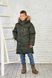 Зимняя камуфляжная куртка на мальчика 146 1076 (Хаки камуфляж) (146) фото 4 | ANANASKO
