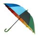 Детский полуавтоматический зонт-трость "Радуга" от Flagman, зеленая ручка, 50С-1 50С-1 фото 2 | ANANASKO