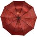 Женский зонт-полуавтомат с жаккардовым куполом "хамелеон" от Flagman, бордовый, 513-2 513-2 фото 3 | ANANASKO