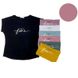 Женская футболка хлопковая розовая 52-54 р Ananasko 5212-3