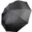 Зонт полуавтомат на 10 спиц черный Toprain Ig0345-1