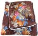 Одеяло полуторное холлофайбер коричневого цвета Ananasko K860 K860(1,5) фото 2 | ANANASKO