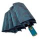 Жіноча парасоля-напівавтомат з жакардовим куполом "хамелеон" від Flagman, бірюзовий, 513-3 513-3 фото 6 | ANANASKO