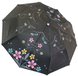 Женский зонт-полуавтомат с серебристым напылением, розовая ручка, 124-1 124-1 фото 4 | ANANASKO