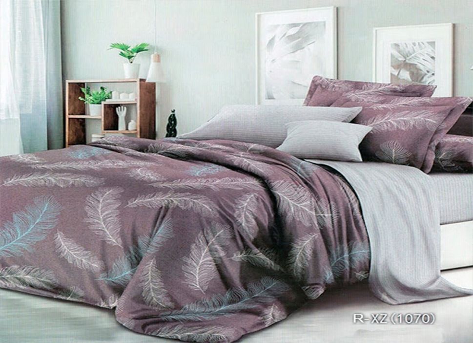 Комплект полуторного постельного белья Ранфорс от Dimtex 125 ниток/см² 181070 фото | ANANASKO