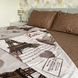 Комплект постельного белья двуспальный Сатин Ananasko 44330 44330(2,0) фото 1 | ANANASKO
