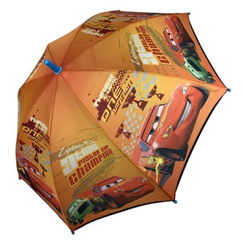 Детский зонтик-трость "Тачки" от Paolo Rossi, оранжевый, 090-2