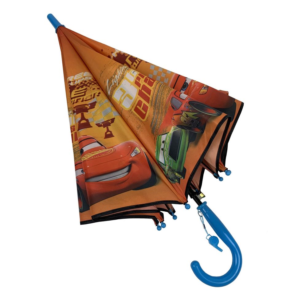 Детский зонтик-трость "Тачки" от Paolo Rossi, оранжевый, 090-2  090-2 фото | ANANASKO