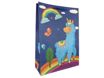 Подарочный пакет "Hello Llama" L  Belany 3013-99-3 за 35 грн