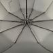 Мужской складной зонт-полуавтомат с ручкой полукрюк, черный, 524-1 524-1 фото 4 | ANANASKO