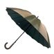 Женский зонтик-трость, полуавтомат, оливковый/серый (хамелеон), 1002-2 1002-2 фото 3 | ANANASKO