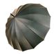 Женский зонтик-трость, полуавтомат, оливковый/серый (хамелеон), 1002-2 1002-2 фото 1 | ANANASKO