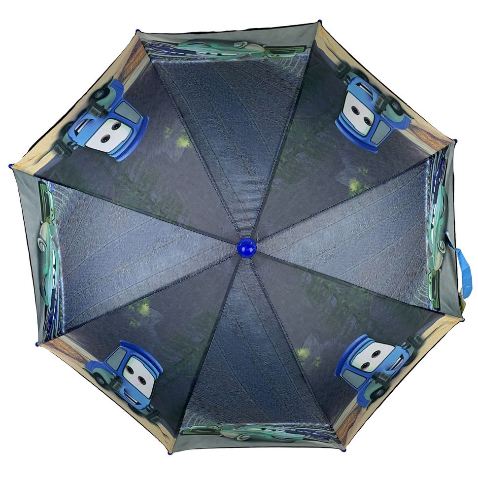 Дитяча парасоля-тростина "Тачки" від Paolo Rossi, темно-сірий, 090-3  090-3 фото | ANANASKO