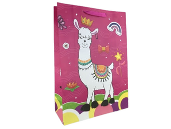 Подарунковий пакет "Hello Llama" L Belany 3013-99-4 за 35 грн