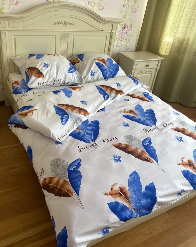 Комплект постельного белья семейный Бязь Полиэстер Ananasko 85015 85 г/м2 85015(s) фото | ANANASKO