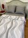 Комплект постельного белья двуспальный евро Бязь Голд Ananasko 1513140 1513140(e) фото 2 | ANANASKO
