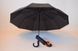 Мужской зонт-полуавтомат от 'Bellissimo', черный, 453BL 453BL фото 5 | ANANASKO