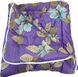 Одеяло полуторное холлофайбер фиолетового цвета Ananasko K862 K862(1,5) фото 2 | ANANASKO