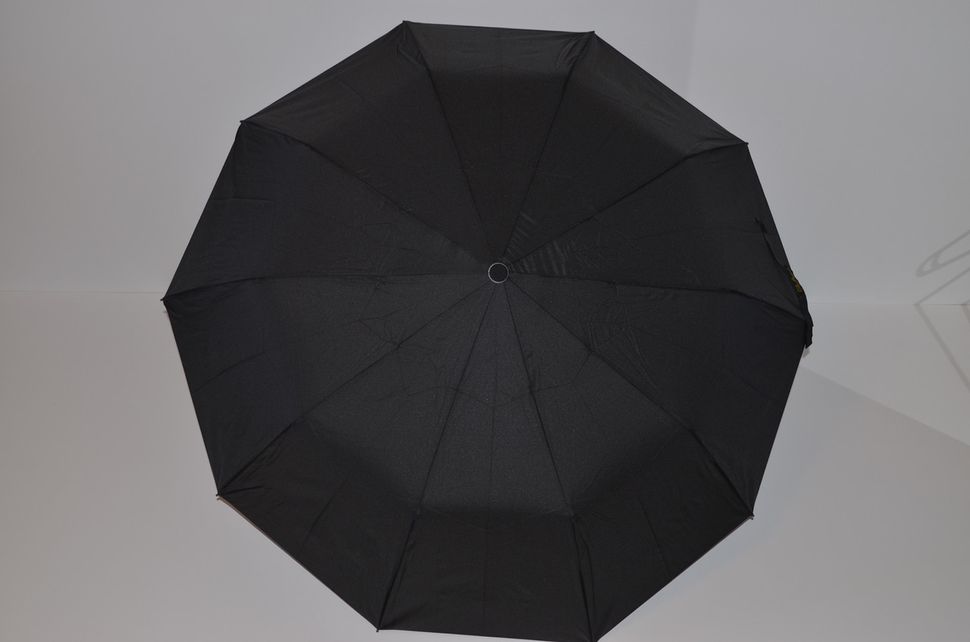 Чоловіча парасоля-напівавтомат від 'Bellissimo', чорний, 453BL-1  453BL фото | ANANASKO