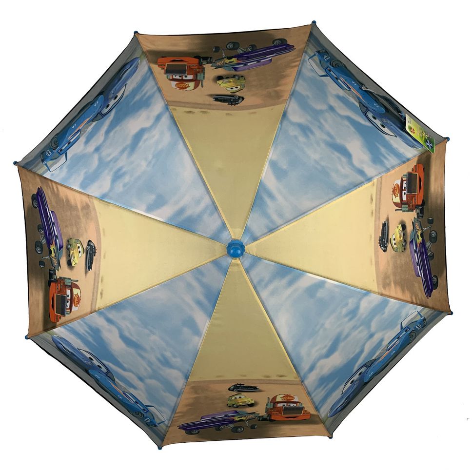 Детский зонтик-трость "Тачки" от Paolo Rossi, разноцветный, 090-5  090-5 фото | ANANASKO