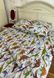 Детский комплект постельного белья полуторный Динозавры Бязь Голд Ananasko 164175 164175  (1.5) фото 2 | ANANASKO