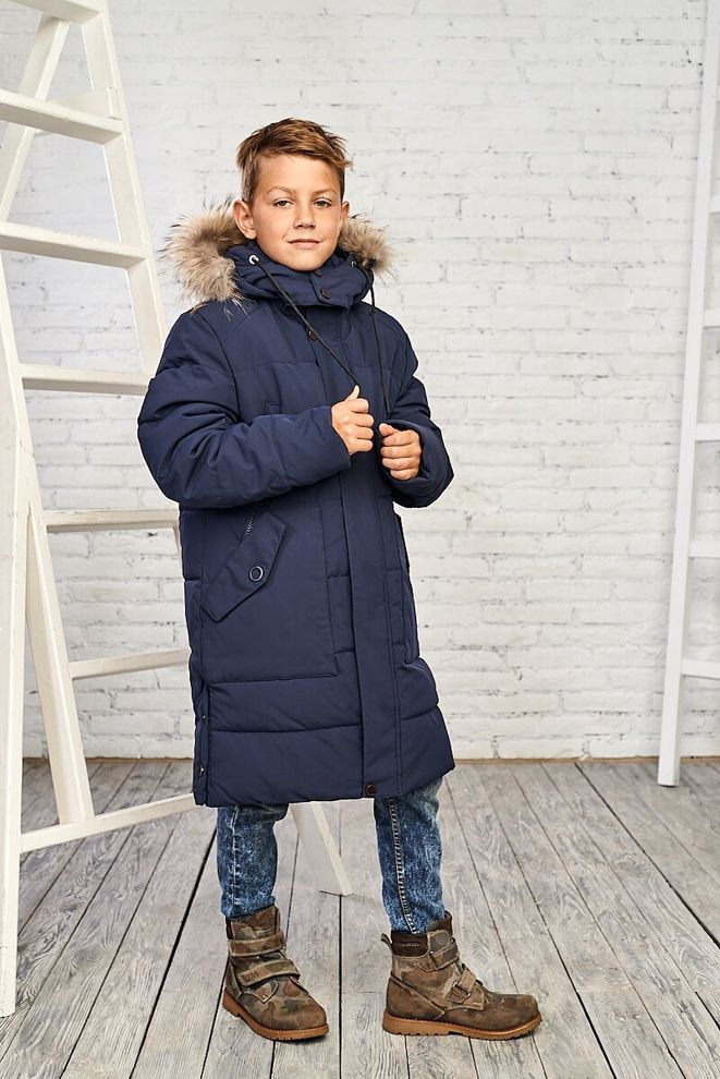 Зимова куртка на хлопчика від Ananasko 140  1906 фото | ANANASKO