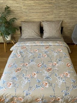 Комплект постельного белья полуторный Бязь Голд Ananasko 154817 115 г/м² 154817(1,5) фото | ANANASKO