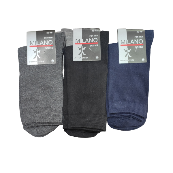Шкарпетки чоловічі високі 40-45 р. Ananasko M1 (12 шт/уп)  M1(40-45) фото | ANANASKO