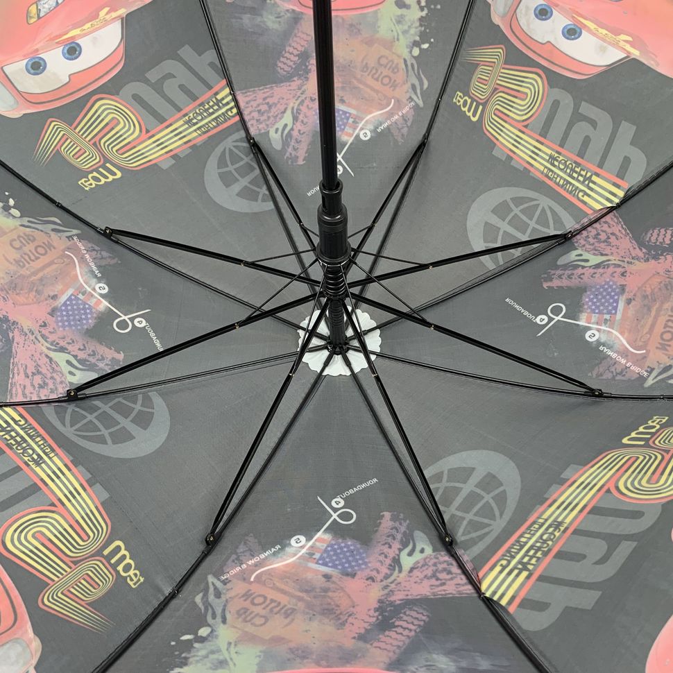 Дитяча парасоля-тростина "Тачки" від Paolo Rossi, чорний, 090-6  090-6 фото | ANANASKO