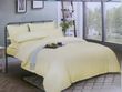Комплект постельного белья двуспальный Страйп сатин Светло-желтый Ananasko 540722  540722(2,0) фото | ANANASKO